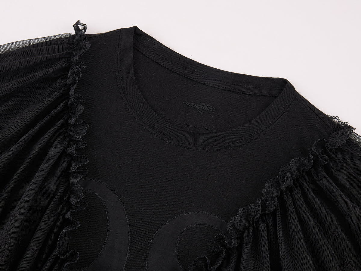 Romantic Lace Collegiate T-shirt