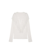 Romantic Lace Collegiate Sweatshirt