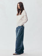 Romantic Lace Collegiate Sweatshirt