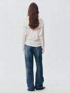 Romantic Lace Collegiate Sweatshirt