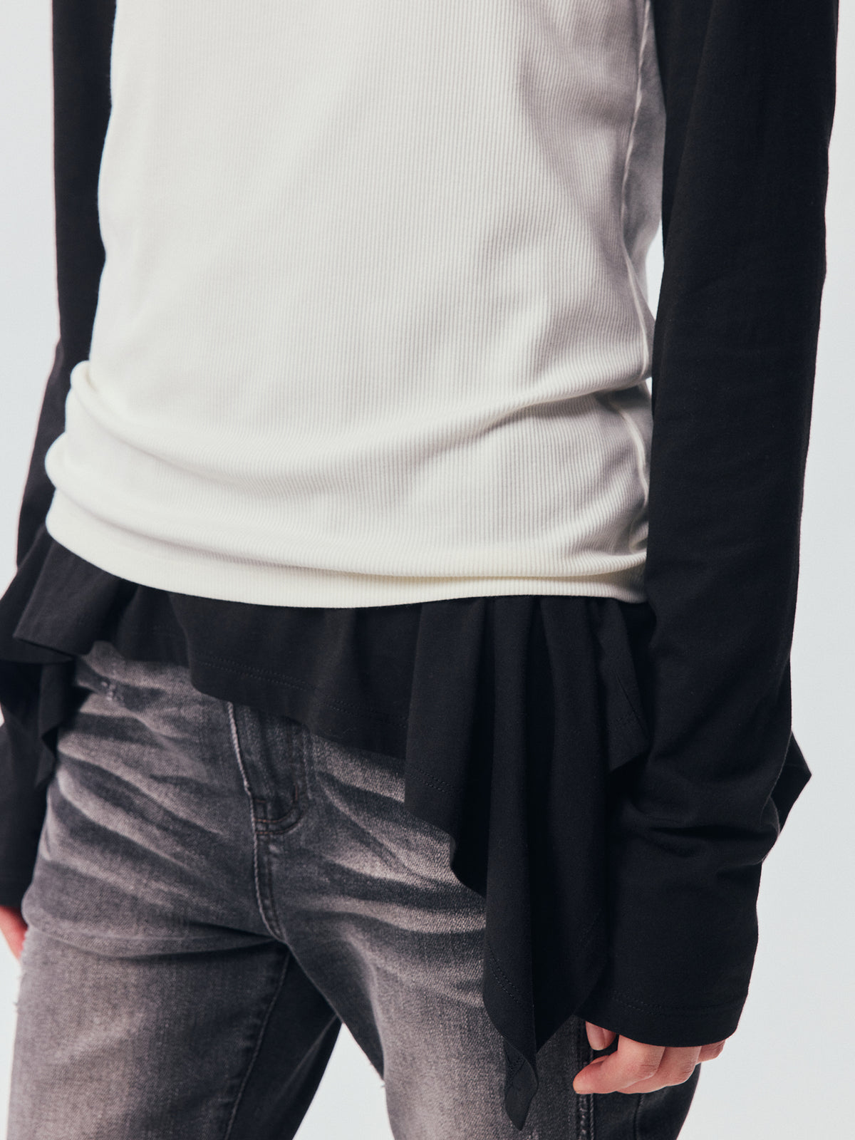 Layered Tank Style T-shirt