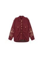 Vintage Military Braided Cord Utility Jacket