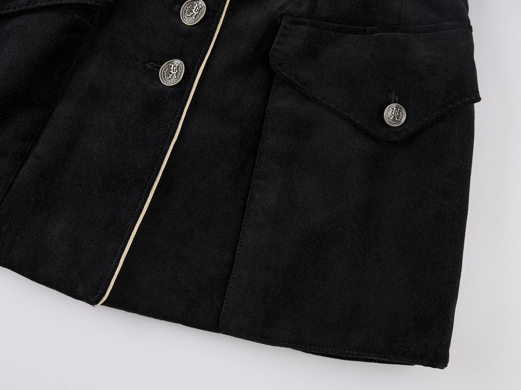 Vintage Hourglass Officer Blazer