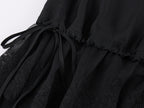 Classic Lace Panel Camisole Dress