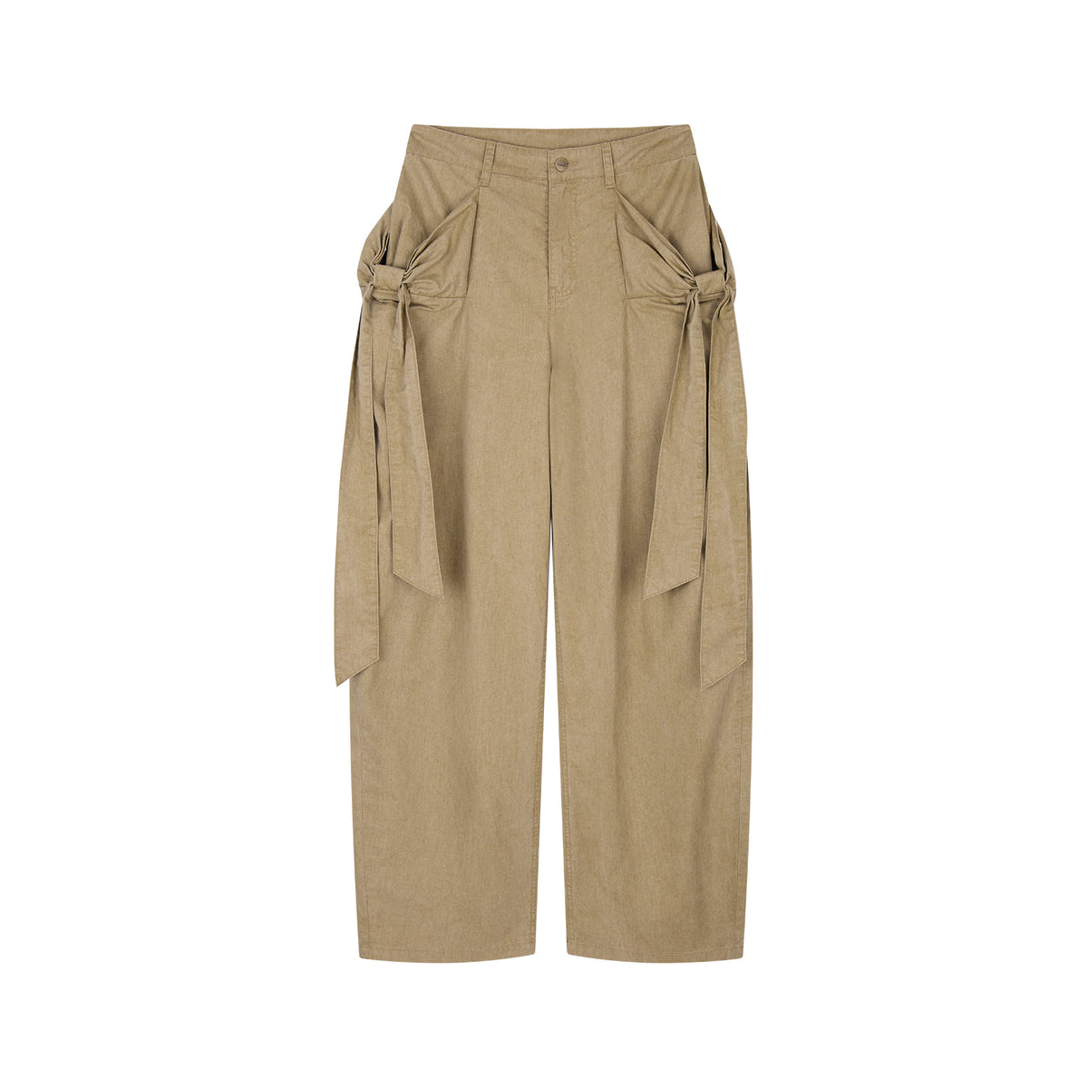 Bow Pocket Cargo Trousers