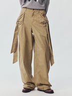 Bow Pocket Cargo Trousers