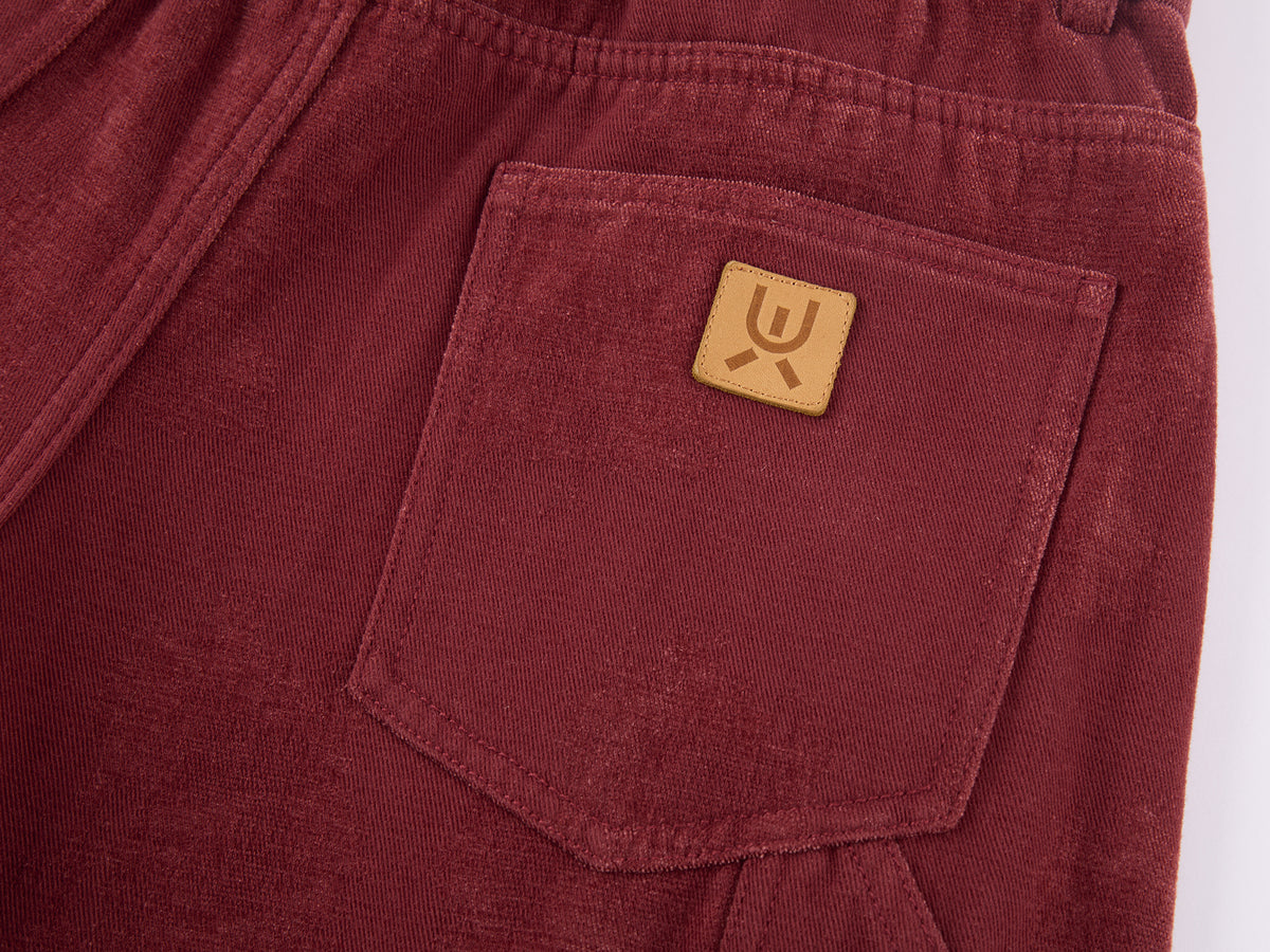 Vintage Washed Red Workwear Pants