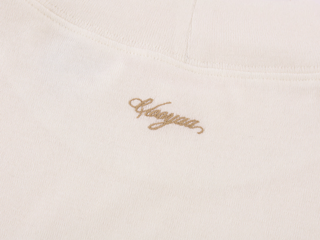 Petty Teddy Embroidered Mock Neck Top