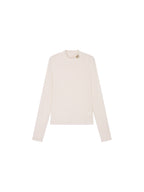 Petty Teddy Embroidered Mock Neck Top