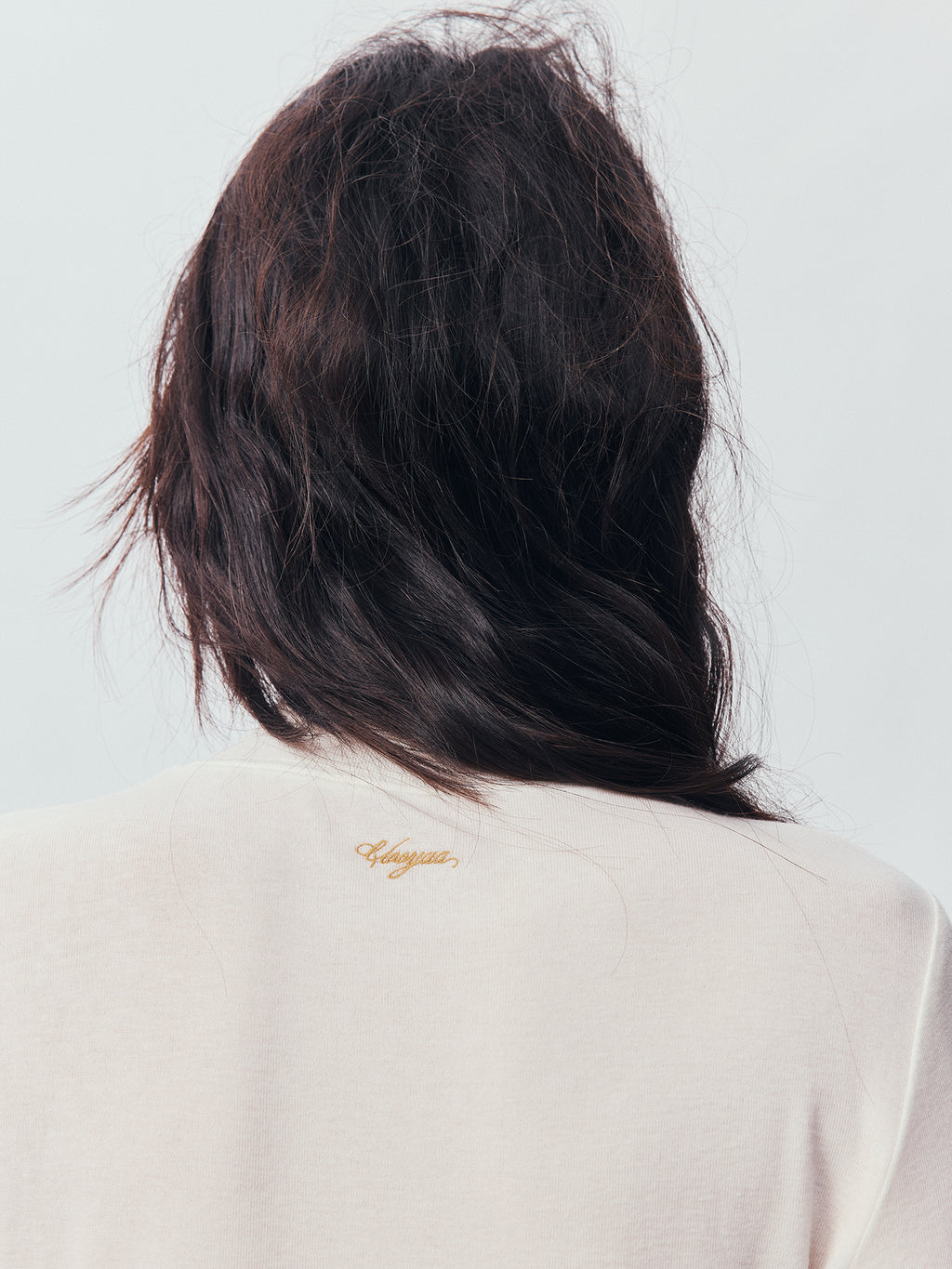 Petty Teddy Embroidered Mock Neck Top