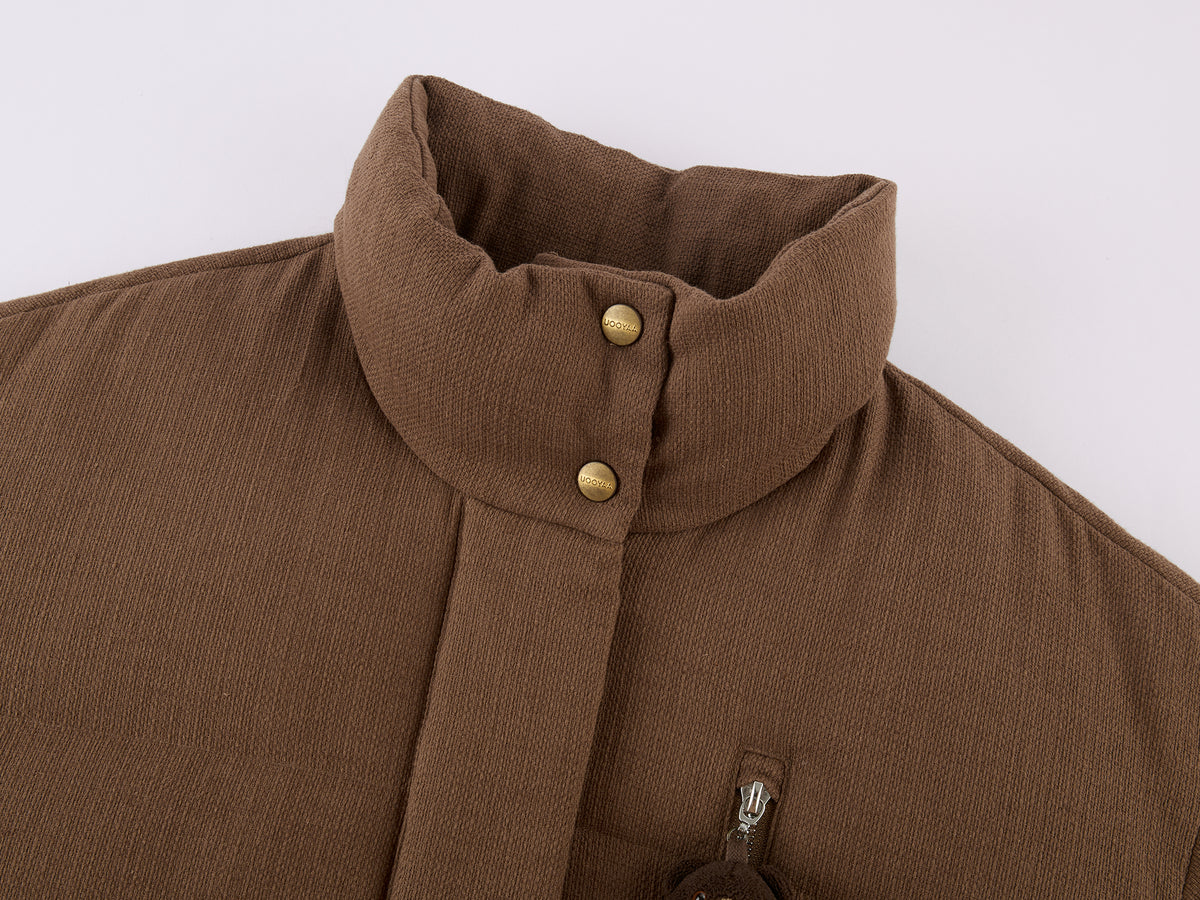 Petty Teddy Textured Down Jacket