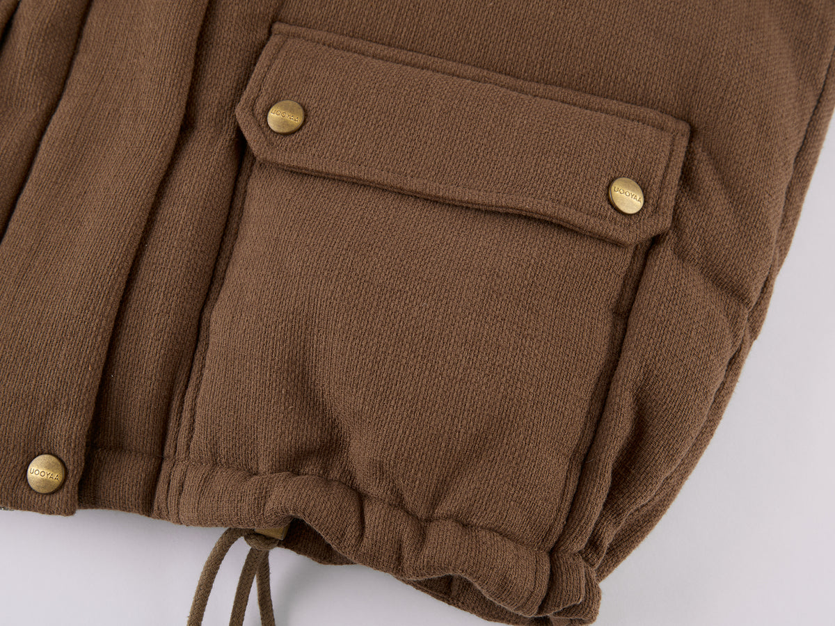 Petty Teddy Textured Down Jacket