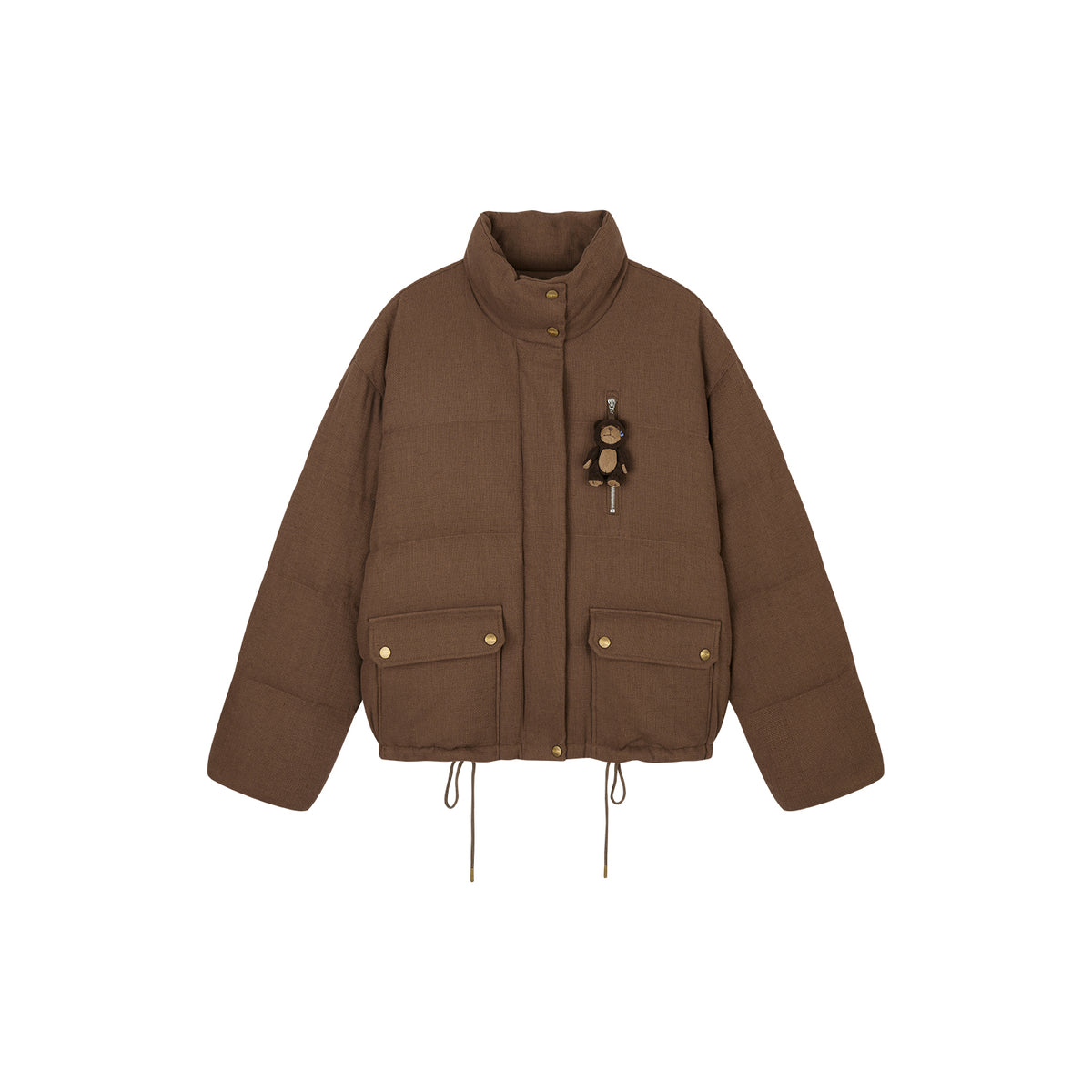 Petty Teddy Textured Down Jacket
