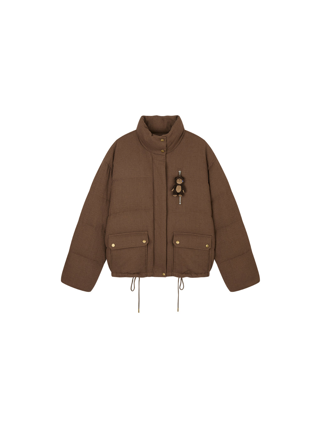 Petty Teddy Textured Down Jacket