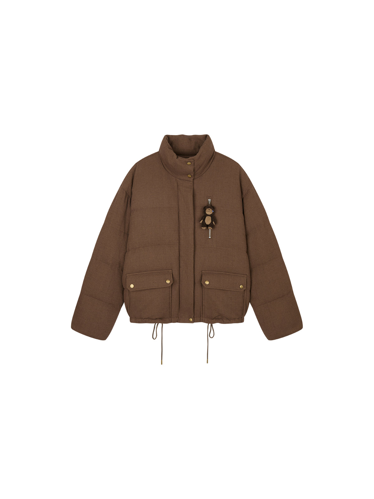 Petty Teddy Textured Down Jacket
