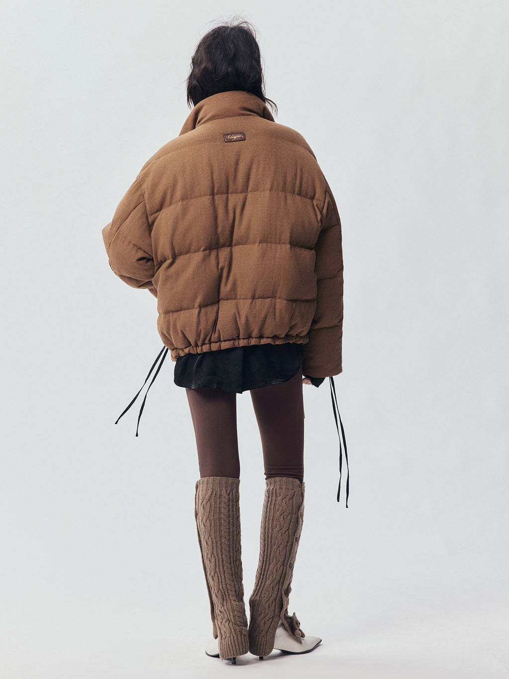 Petty Teddy Textured Down Jacket