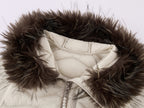 Fur Collar Quilted Down Jacket