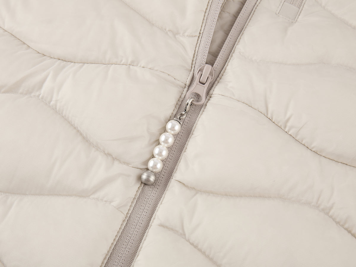 Fur Collar Quilted Down Jacket