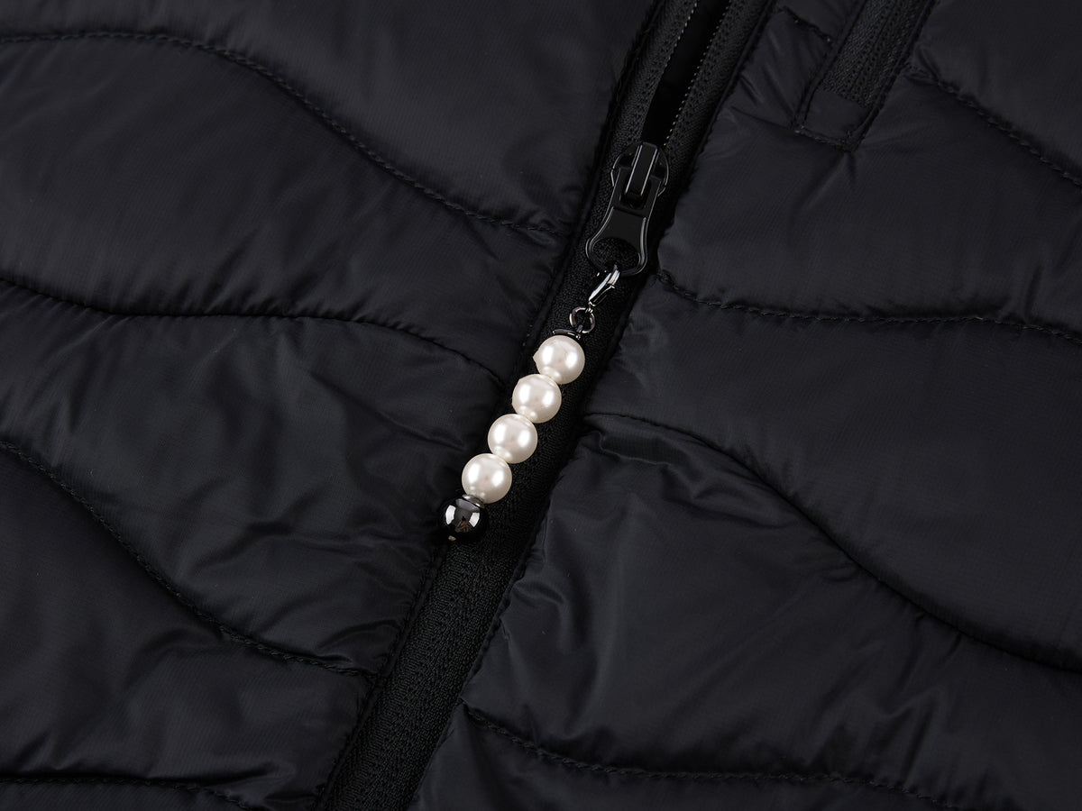 Fur Collar Quilted Down Jacket