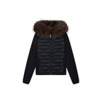 Fur Collar Quilted Down Jacket