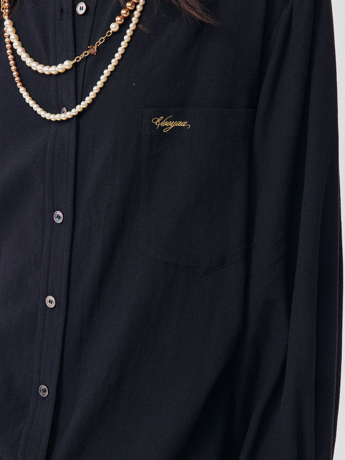 Drawstring Shirt Dress