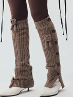 Crochet Teddy Legwarmer Yoga Trousers