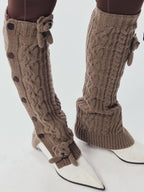 Crochet Teddy Legwarmer Yoga Trousers