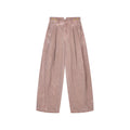 Vintage Washed Military Button Trousers