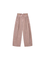 Vintage Washed Military Button Trousers