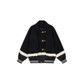 Layered Firefighter Bomber Jacket