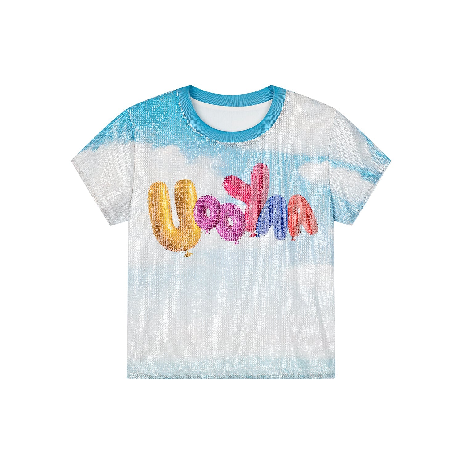 Uooyaa beaded balloon t-shirt