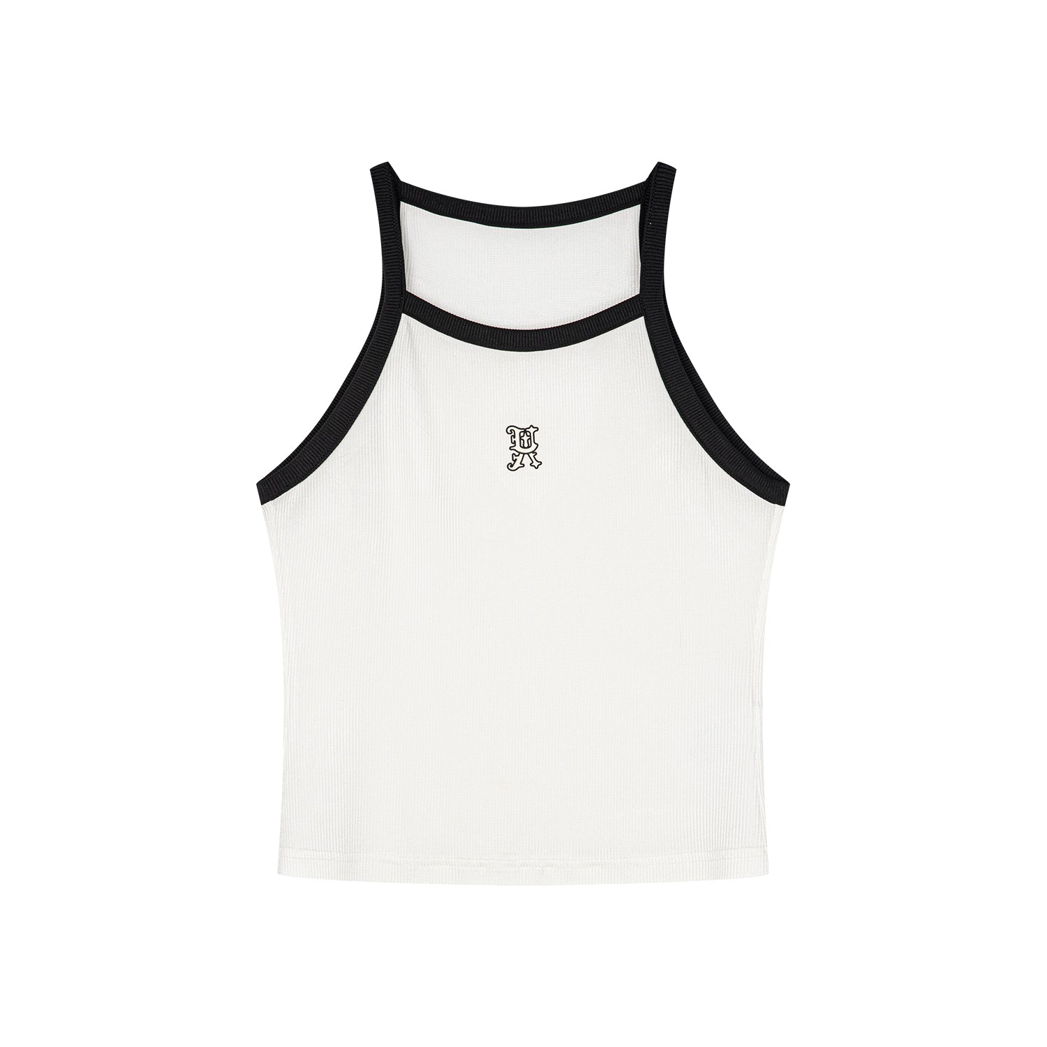Logo white tank top
