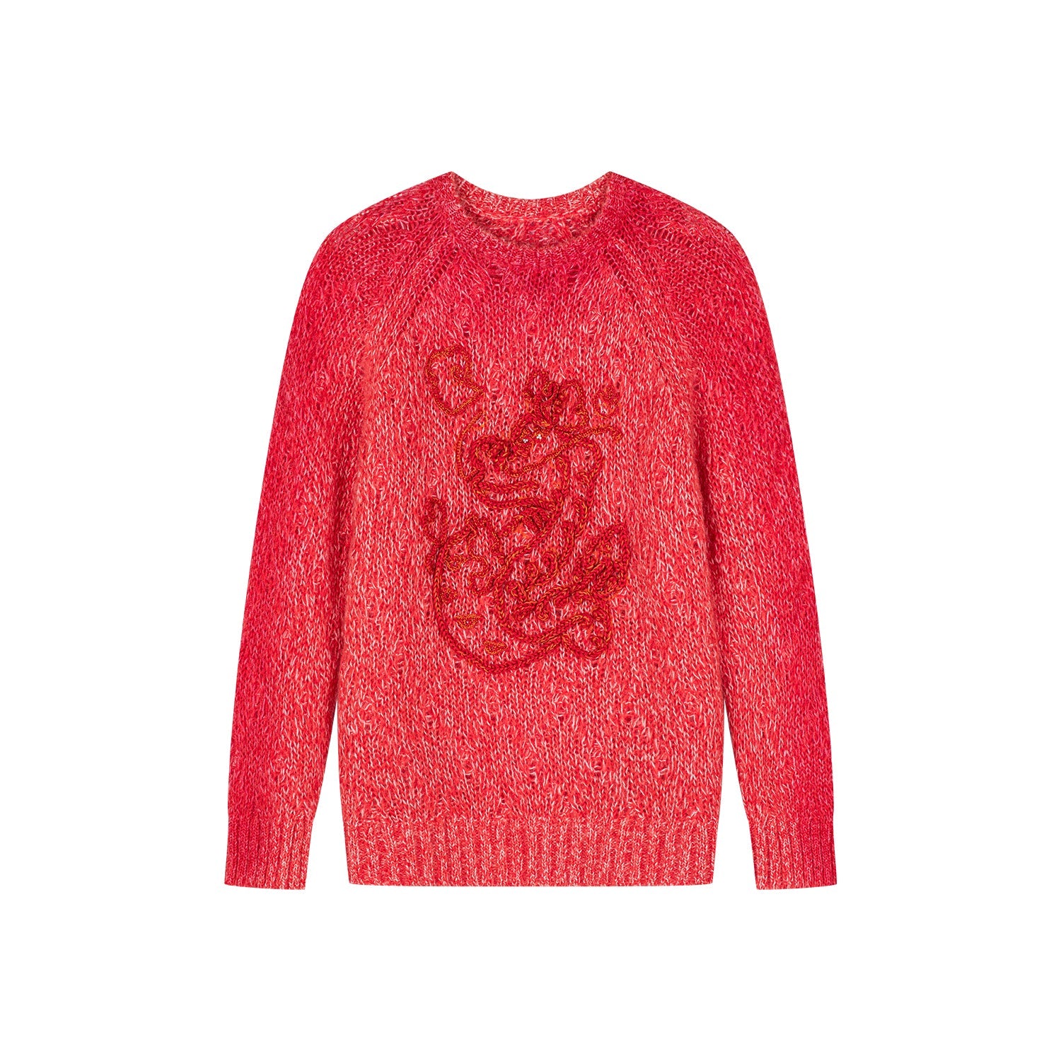 Red dragon sweater